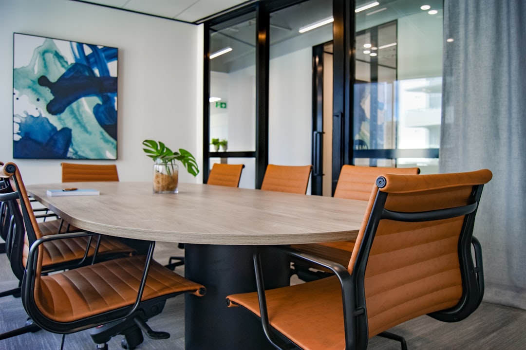 our-mission brown-wooden-9-piece-office-table-and-chairs-1rt4txddabm